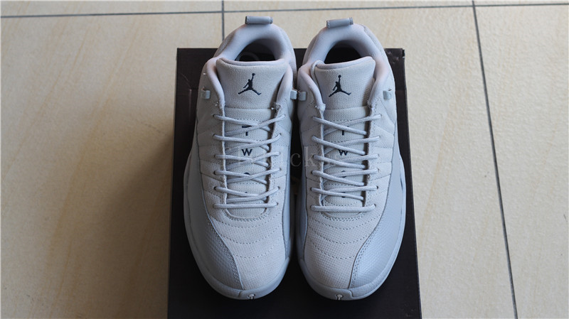 Authentic Air Jordan 12 Wolf Grey Low